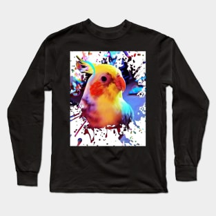 Mrs Binky-Boo Cockatiel Long Sleeve T-Shirt